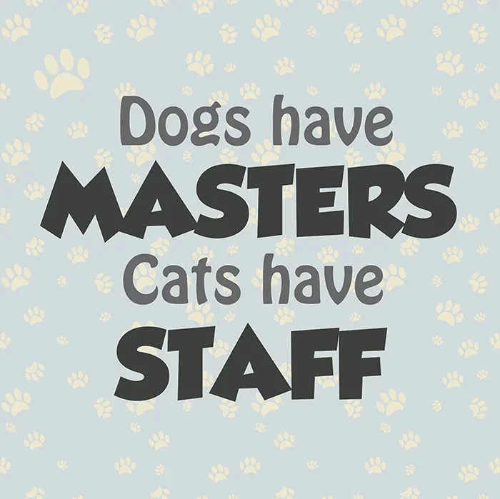 Cats and dogs