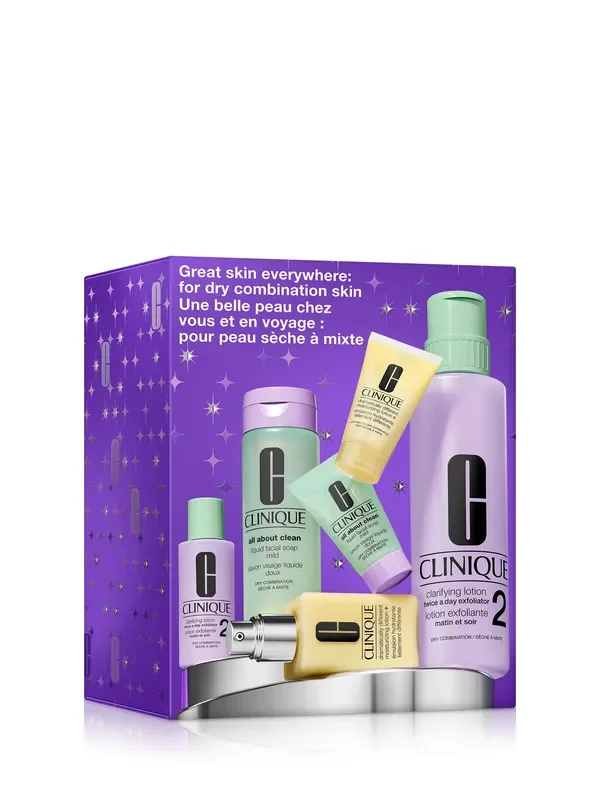 Clinique Great Skin Everywhere Set For Dry Combination (Worth 139)