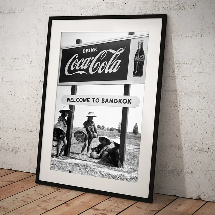 Coca-Cola Advertisement Art Print