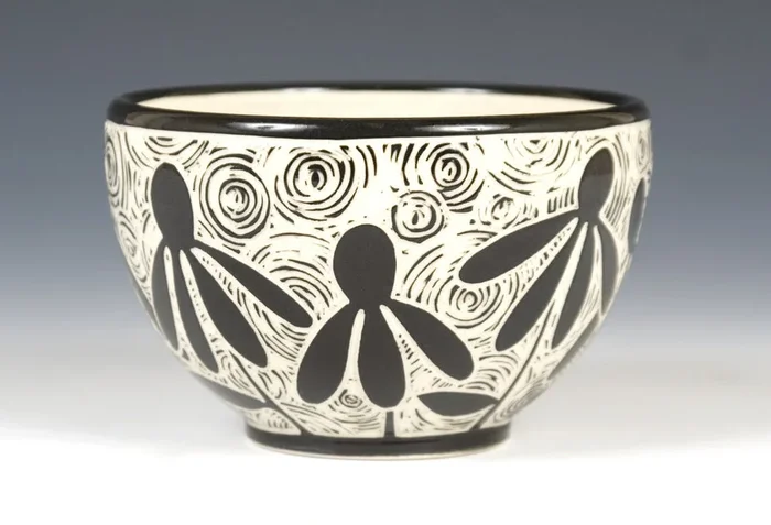 Cone Flower Bowl