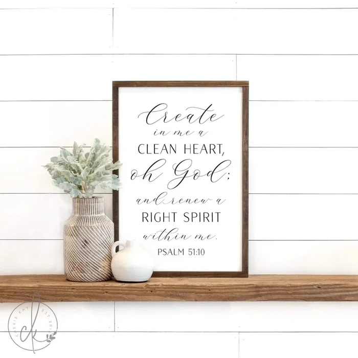 Create in Me a Clean Heart