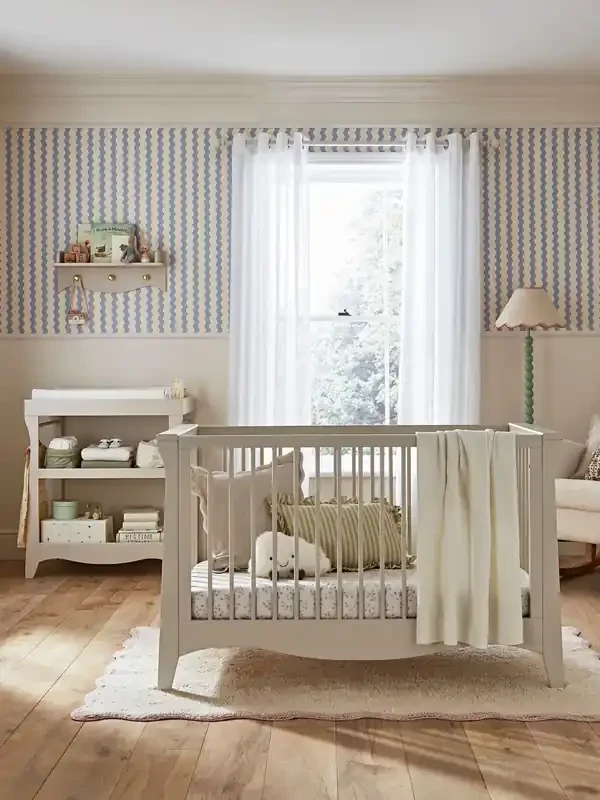 Cuddleco Cashmere Mini Clara Nursery Furniture Set 2 Piece