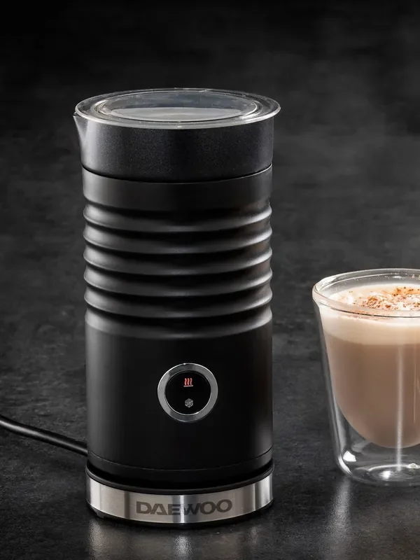 Daewoo Black 200ml Electric Milk Frother