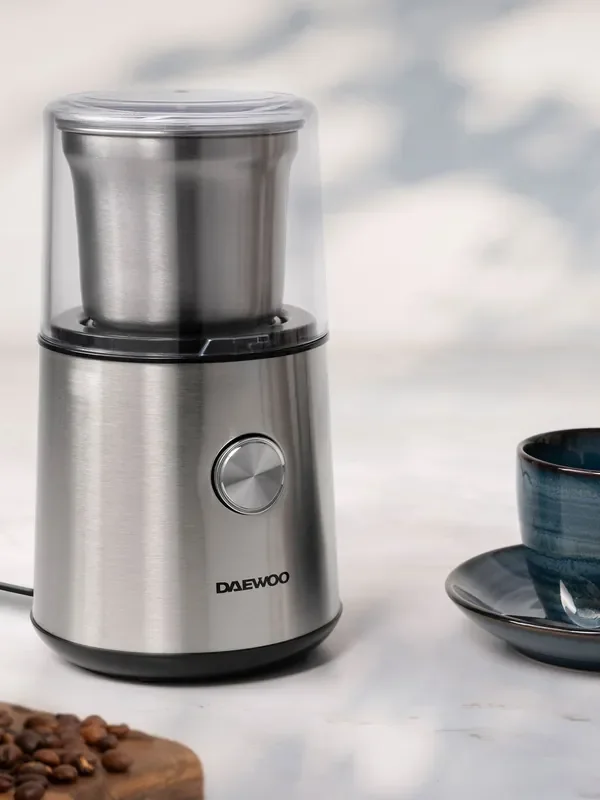 Daewoo Silver Wet & Dry Coffee & Spice Grinder