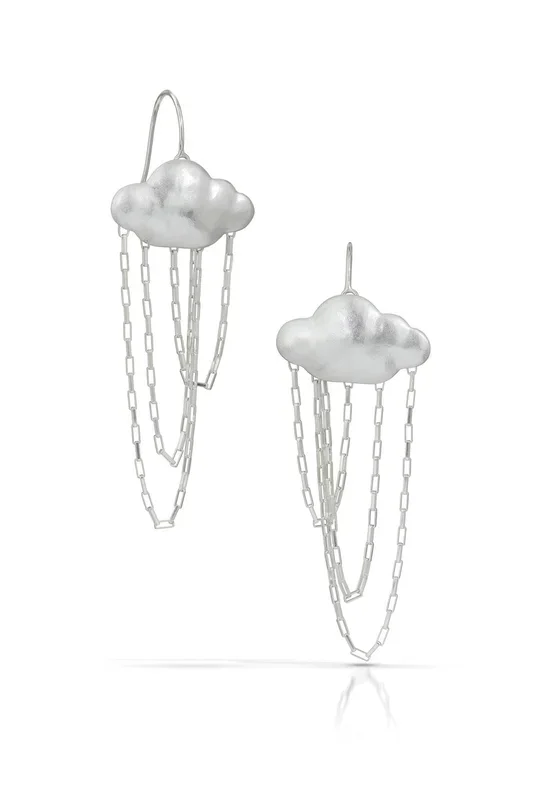 Deluge Cloud Dangle Earrings