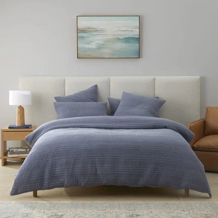Denver Denim Quilted Quilt Cover Separates