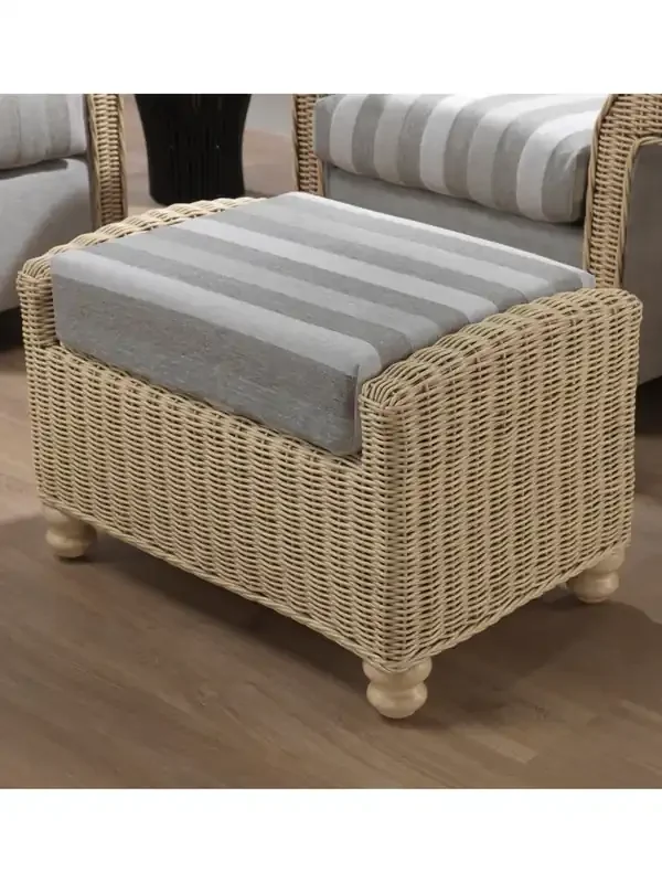 Desser Natural Samford Rattan Footstool