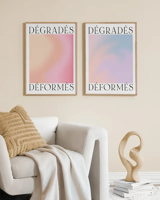 Distorted Gradients Poster Pack