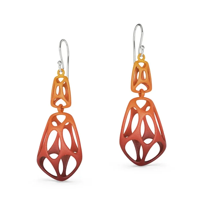 Double Cellular Earrings