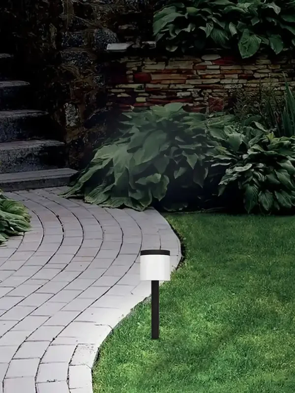 Eglo Black Solar LED Pantete With Sensor