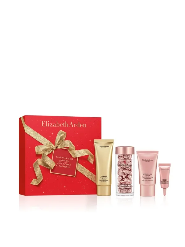 Elizabeth Arden Retinol + HPR Ceramide Smooth, Repair & Firm 4 Piece Gift Set (Worth over 136)