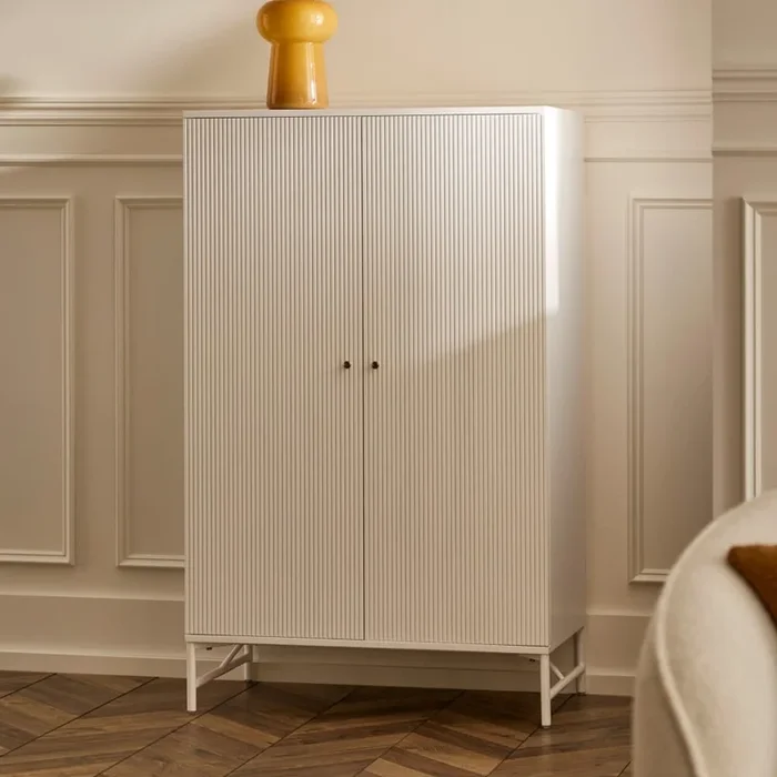Elliott White Storage Cupboard
