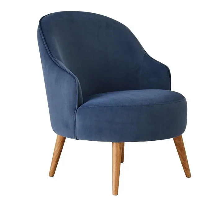 Emerson Blue 1 Seater Chair