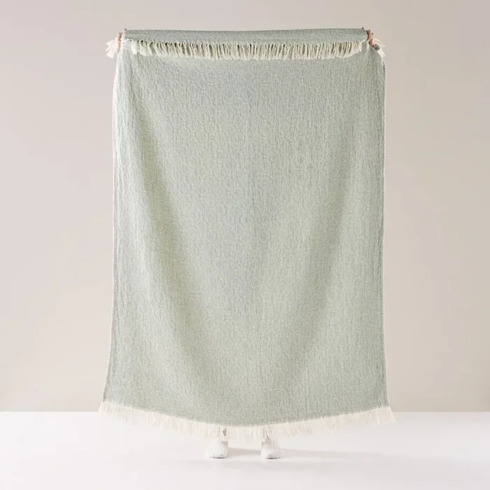 European Green Frome Throw