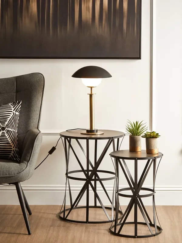 Fifty Five South Gold Octavia Metal Table Lamp