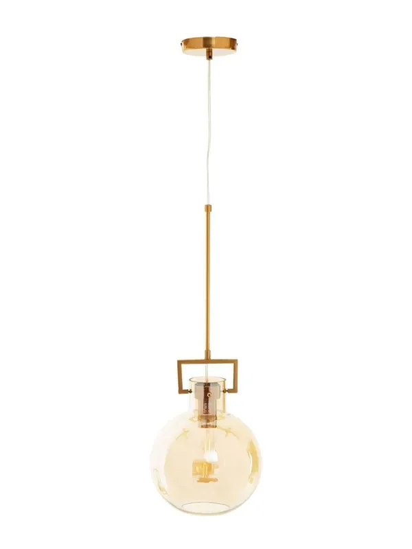 Fifty Five South Gold Trieste Rounded Pendant Ceiling Light