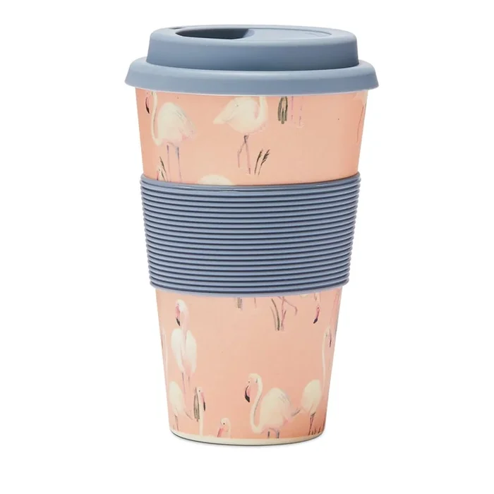 Flamingo a-gogo Blush Bamboo Cup