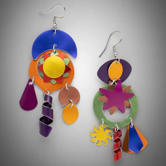 Floral Portal Earrings – Post Back