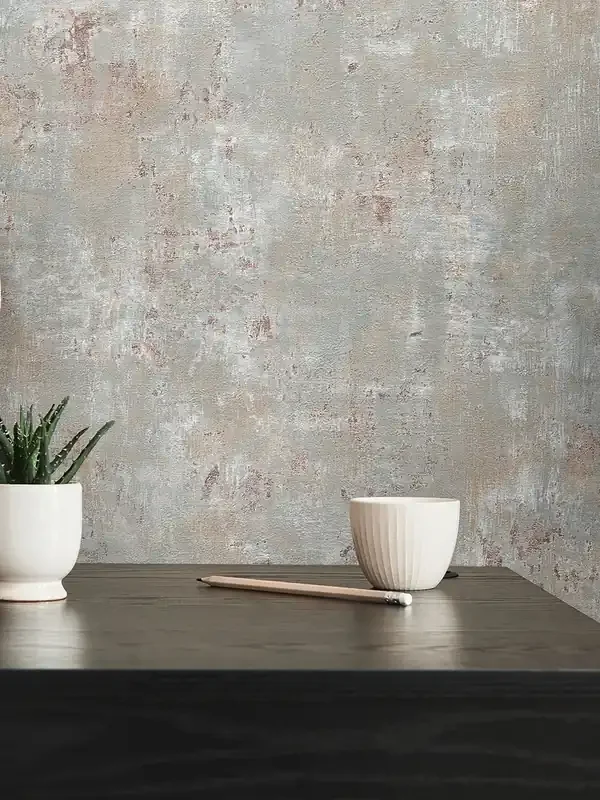 Galerie Beige Welcome Home Plain Texture 10M Wallpaper