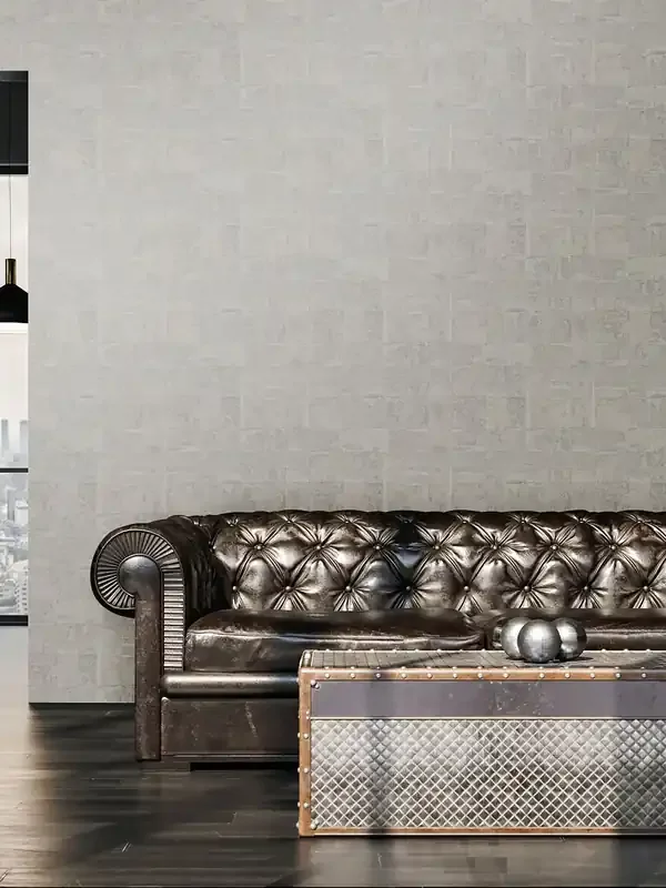 Galerie Beige Welcome Home Tile 10M Wallpaper