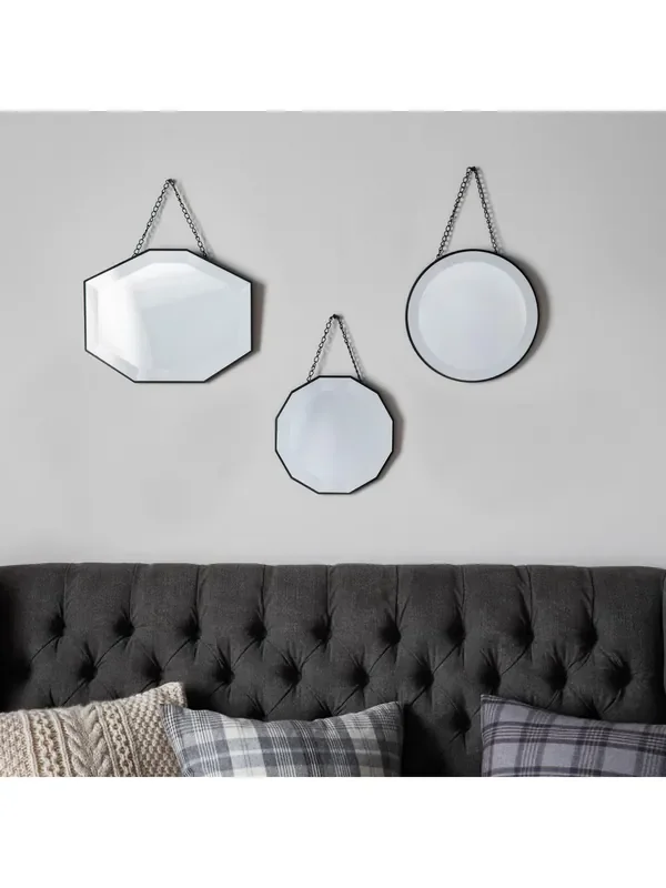 Gallery Home Silver Hainly Scatter Mirror