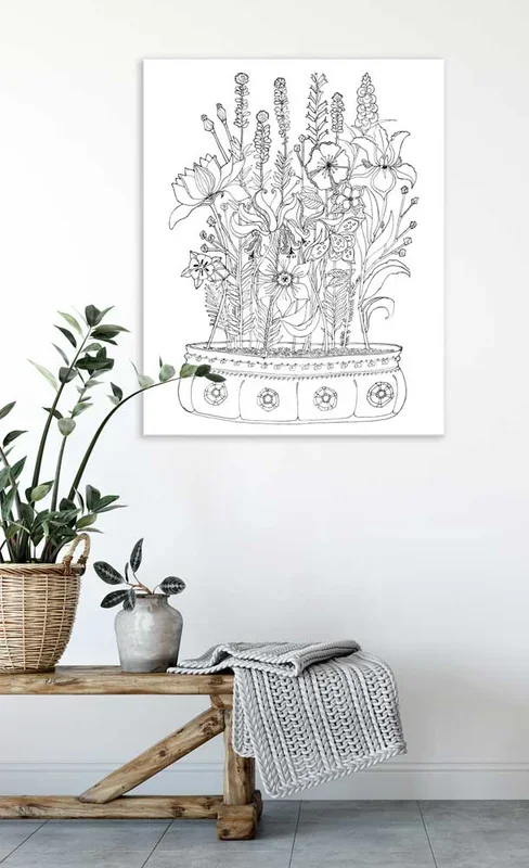 Garden Box Canvas Wall Art