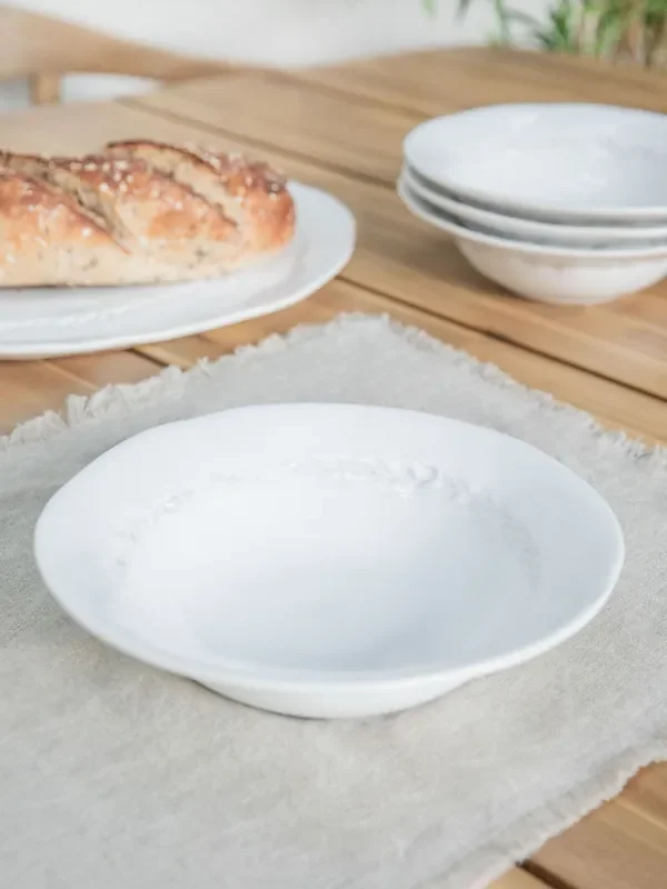 Garden Trading Set of 4 White Overton Bowls