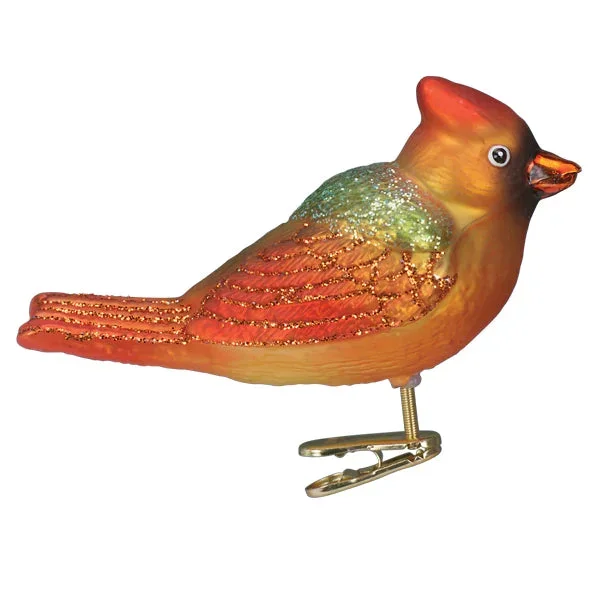 Gentle Cardinal Ornament – Old World Christmas