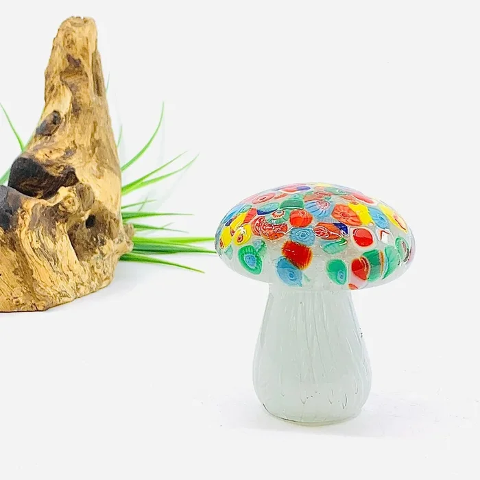 Glass Mushroom, Multi Cap