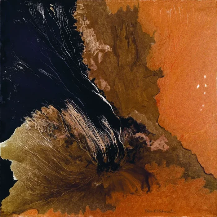 Golden Canyon II – Medium Print on Paper