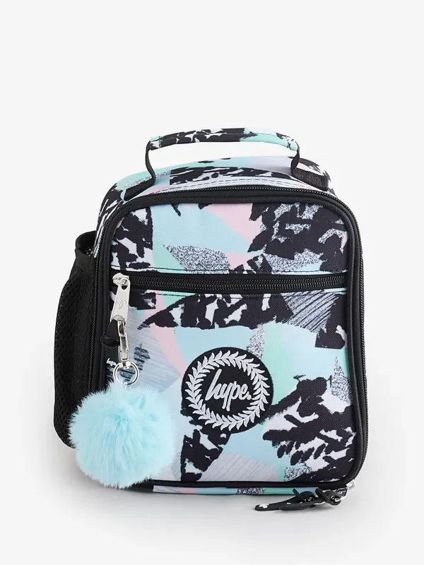 Hype. Blue Pastel Abstract Lunch Box