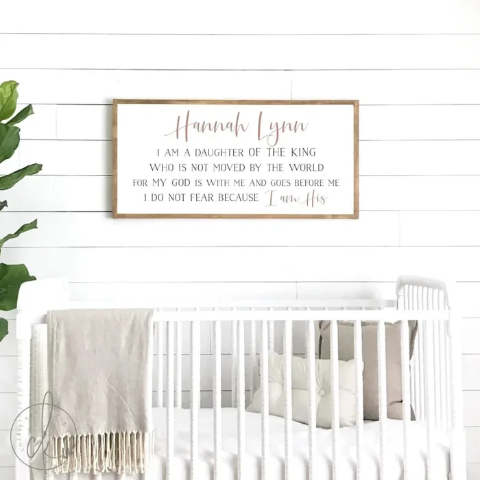 I Am A Daughter Of The King | Personalized Name | D1