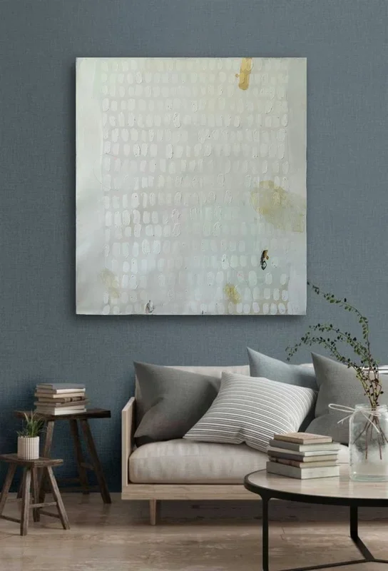 ”Internal Rhythm” (2008) Acrylic painting by Anna Silabrama
