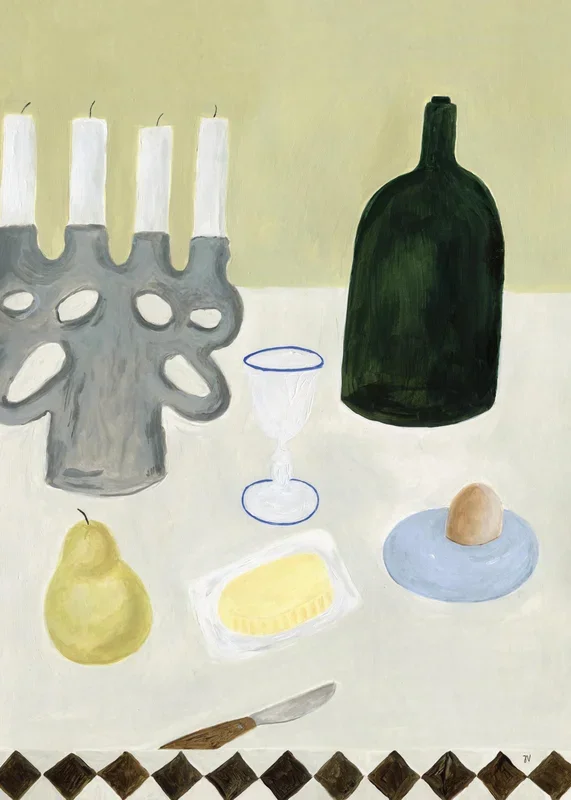 Isabelle Vandeplassche – Petit-déjeuner Print