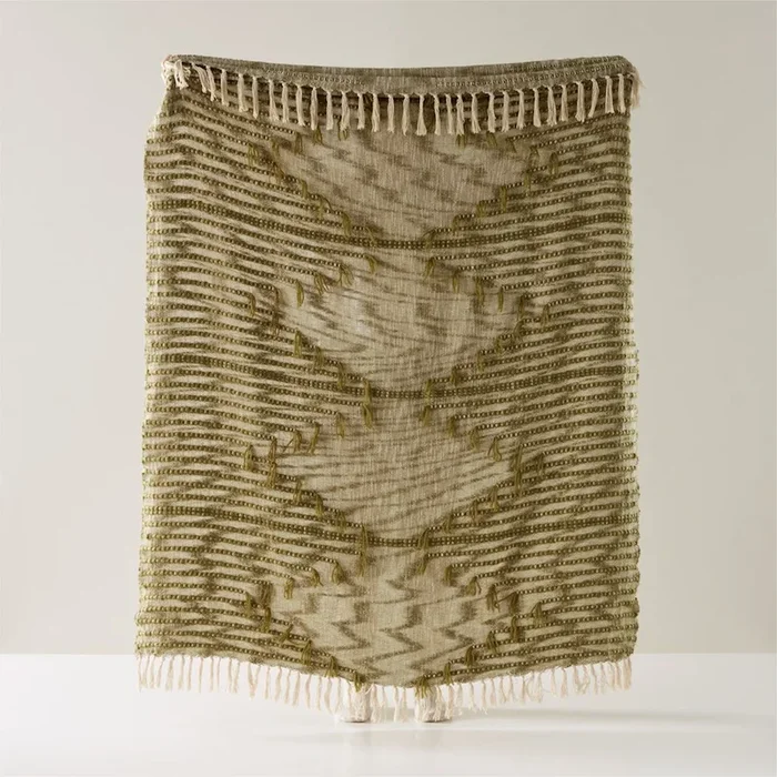 Ivery Green Throw