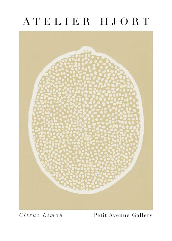 Julia Hallström Hjort – Citrus Limon Print