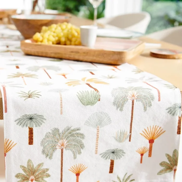 Karina Jambrak Reversible Palm Garden Table Runner