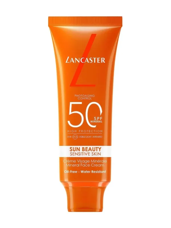 Lancaster Sun Beauty SPF 50 Sensitive Skin Mineral Face Cream 50ml