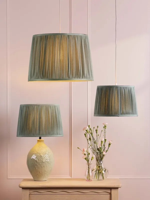 Laura Ashley Green Hemsley Shade