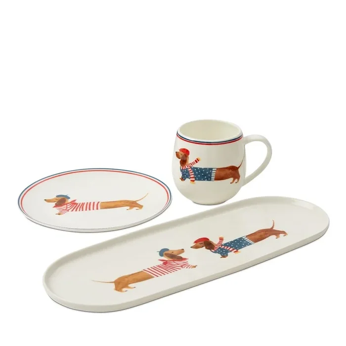 Le Chien Dachshund Servingware
