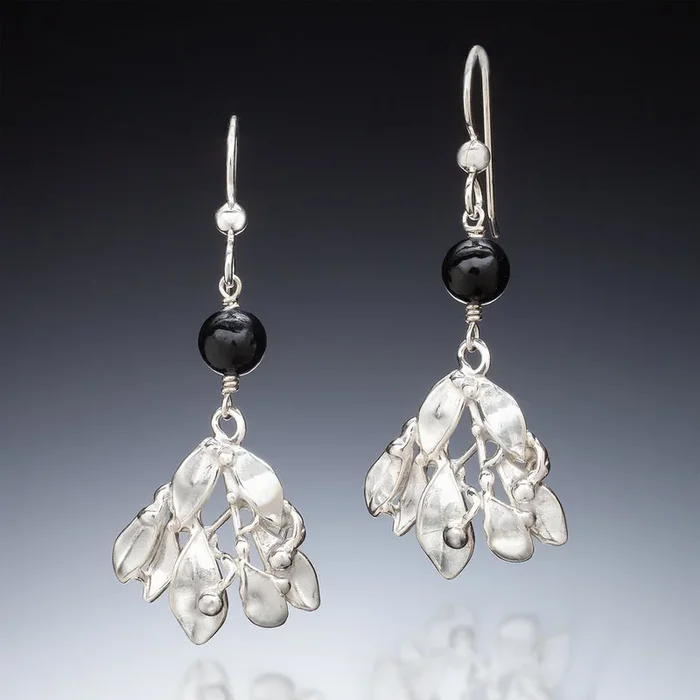 Leaf Bouquet Fan Earrings