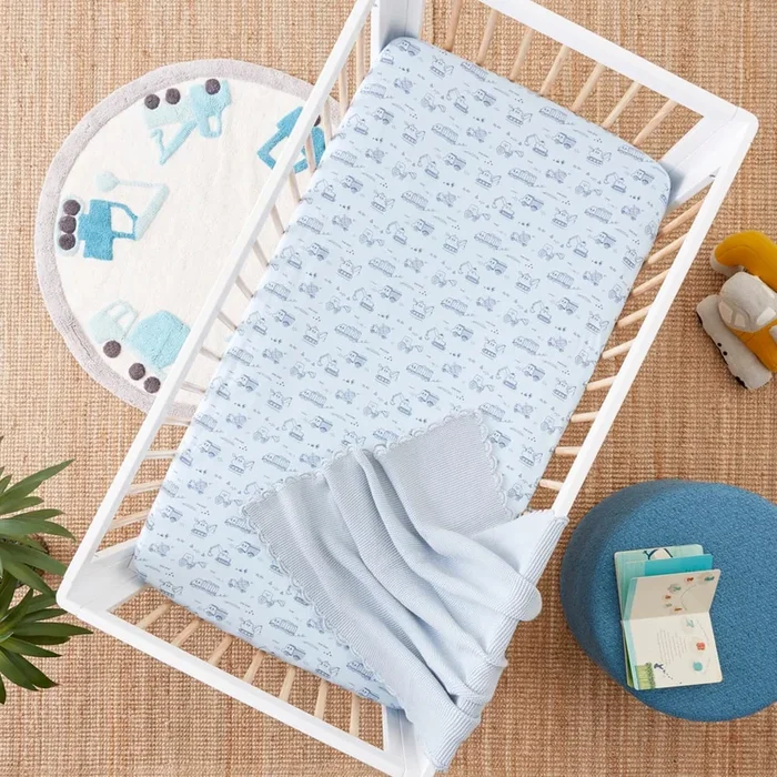 Little Diggers Club Jersey Fitted Sheets Pack of 2