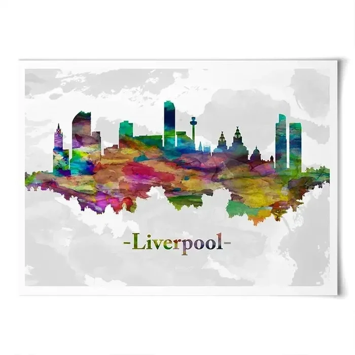 Liverpool In Colour Art Print
