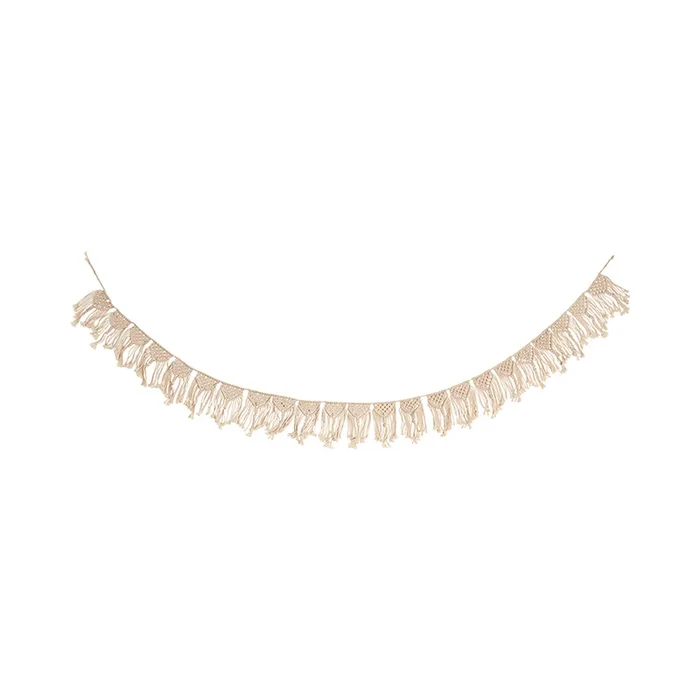 Macrame Mini Bunting Natural