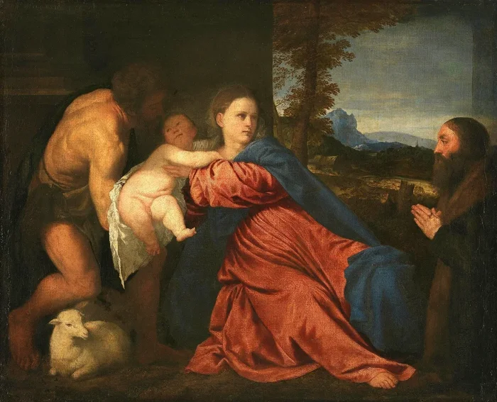 Madonna and Child with St. John and a Praying Donor, 1513–1514