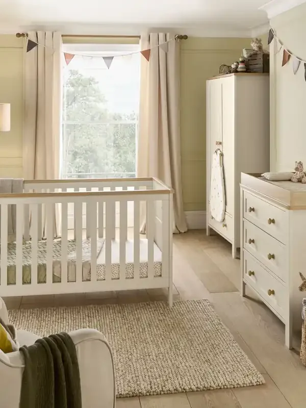Mamas & Papas Pebble Natural Wedmore Nursery Wardrobe