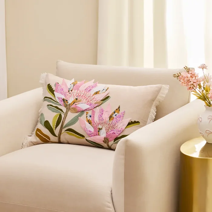 Margot Pink Native Cushion