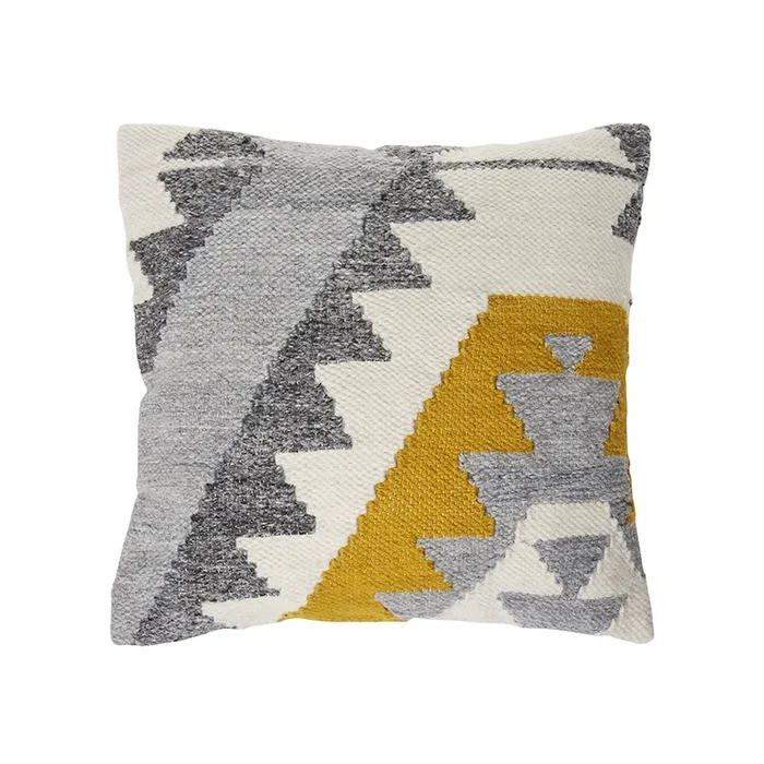 Merida Cushion Mustard & Grey