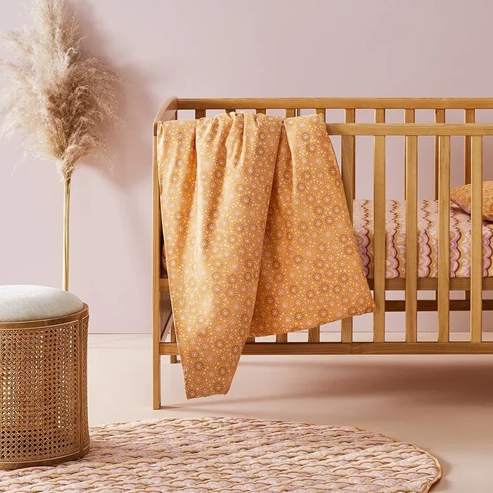 Miimi + Jiinda Yillah Pink Cot Quilt Cover Set