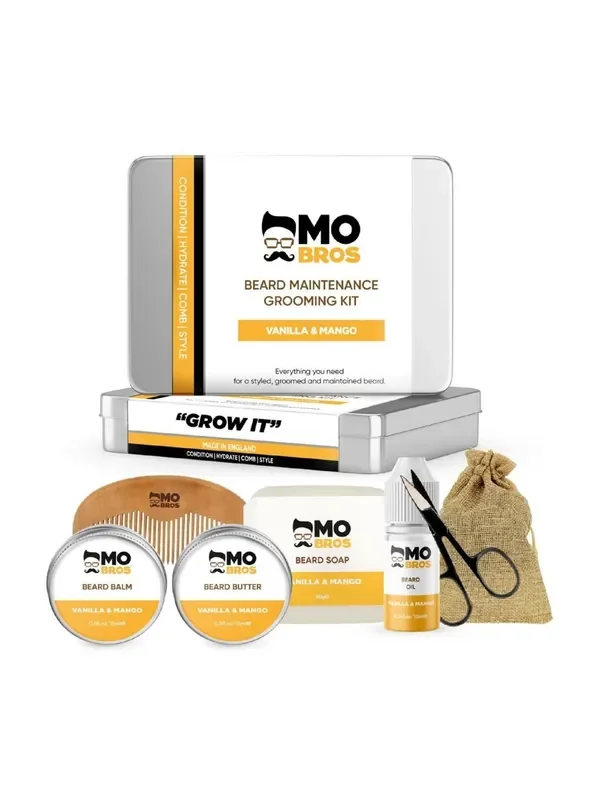 Mo Bros XL Vanilla & Mango Beard Care Kit